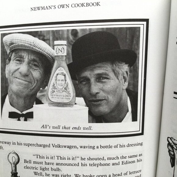 Paul Newman Cookbook Hard Cover - Picture 12 of 13